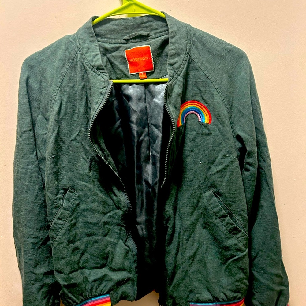 ModCloth lightweight bomber jacket